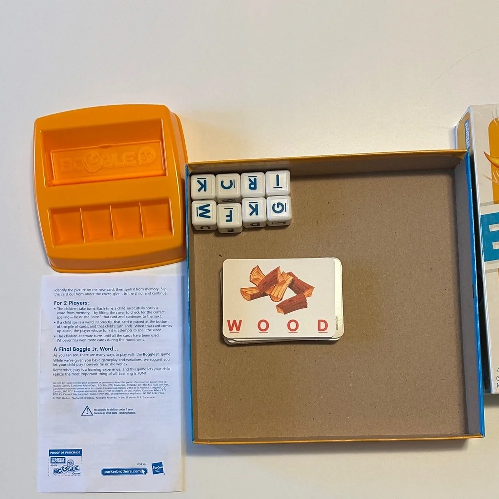 Boggle Jr. Preschool Game